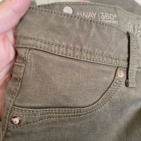 DL1969 Nina High Rise Skinny 4-Way Stretch Dublin Green - Picture 8 of 11